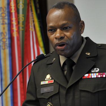 Maj. Gen. James Smith, director of operations for the deputy chief of staff of the Army for logistics, G-4