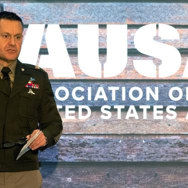 SMA Michael Weimer speaks at AUSA Annual Meeting