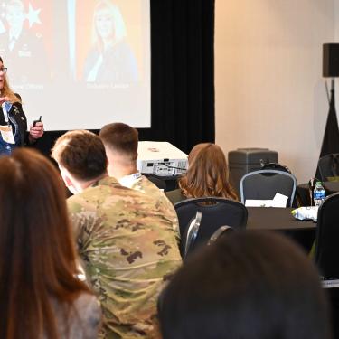 Generation Next Forum at the Association of the U.S. Army’s Global Force Symposium and Exposition in Huntsville, Alabama.