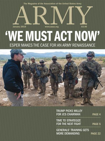 ARMY Magazine Vol. 69, No. 1, January 2019