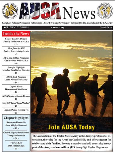 AUSA News March 2019 Cover