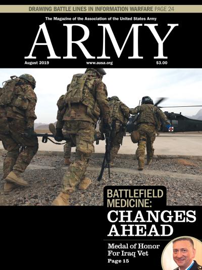 ARMY Magazine Vol. 69, No. 8, August 2019