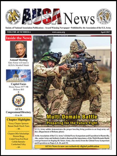 AUSA News April 2017 Cover