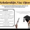 Scholarship Application Now Open!