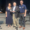 MG (Ret) Robert L. Halverson receives award