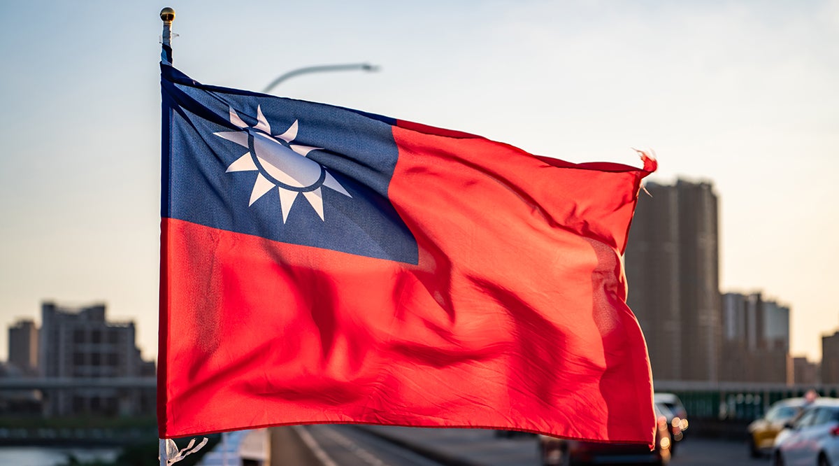 Taiwan/Republic of China flag