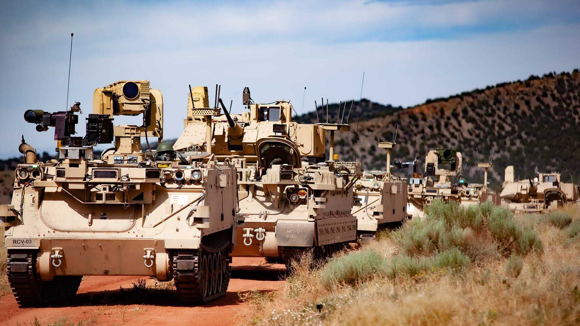Automated combat vehicles