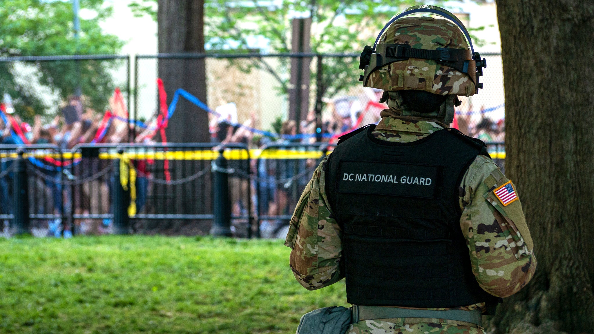 DC National Guard ssoldier