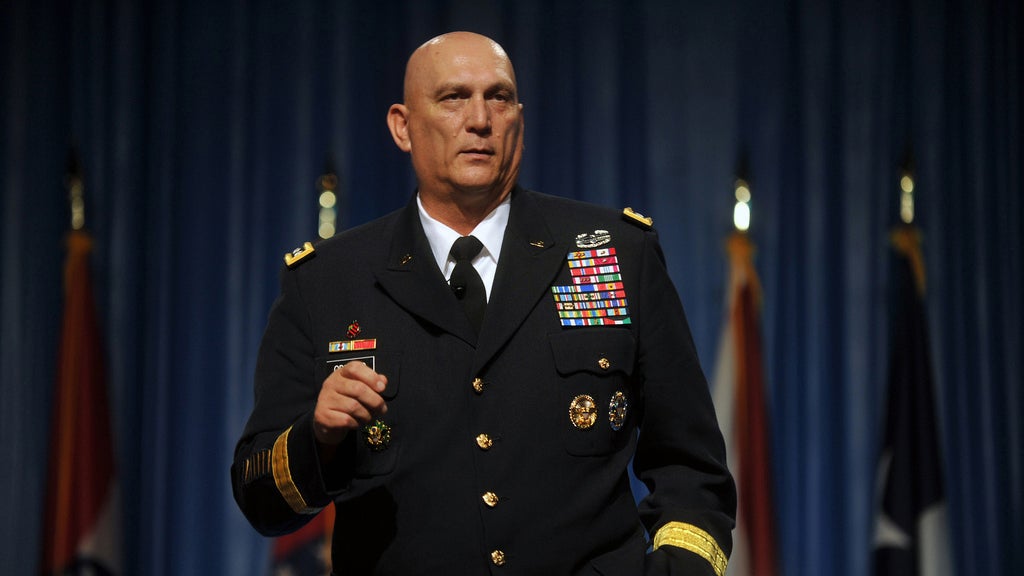 Gen. Raymond Odierno speaks at an Army National Guard event.