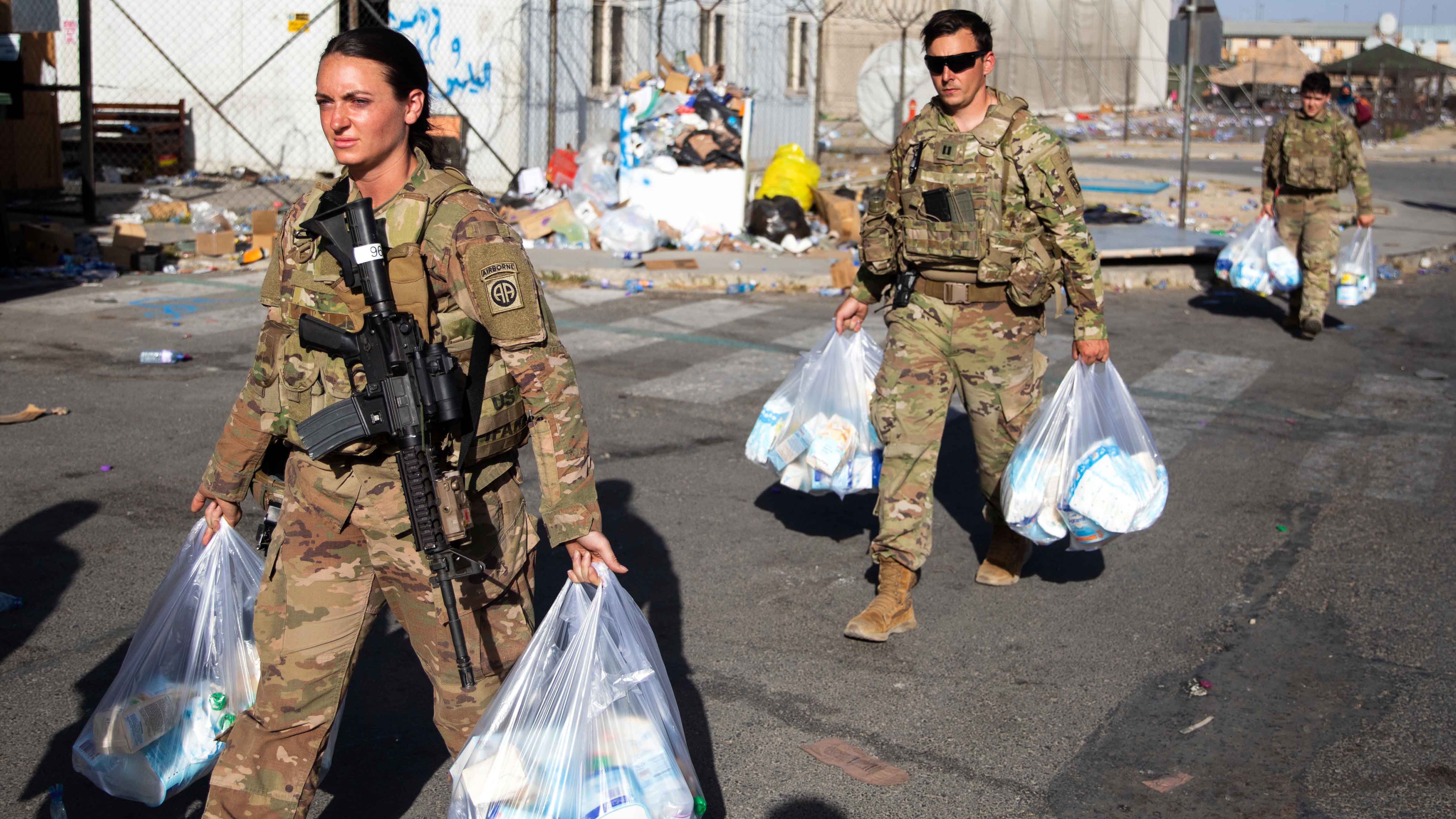 82nd Airborne soldiers evacuating Afghanistan