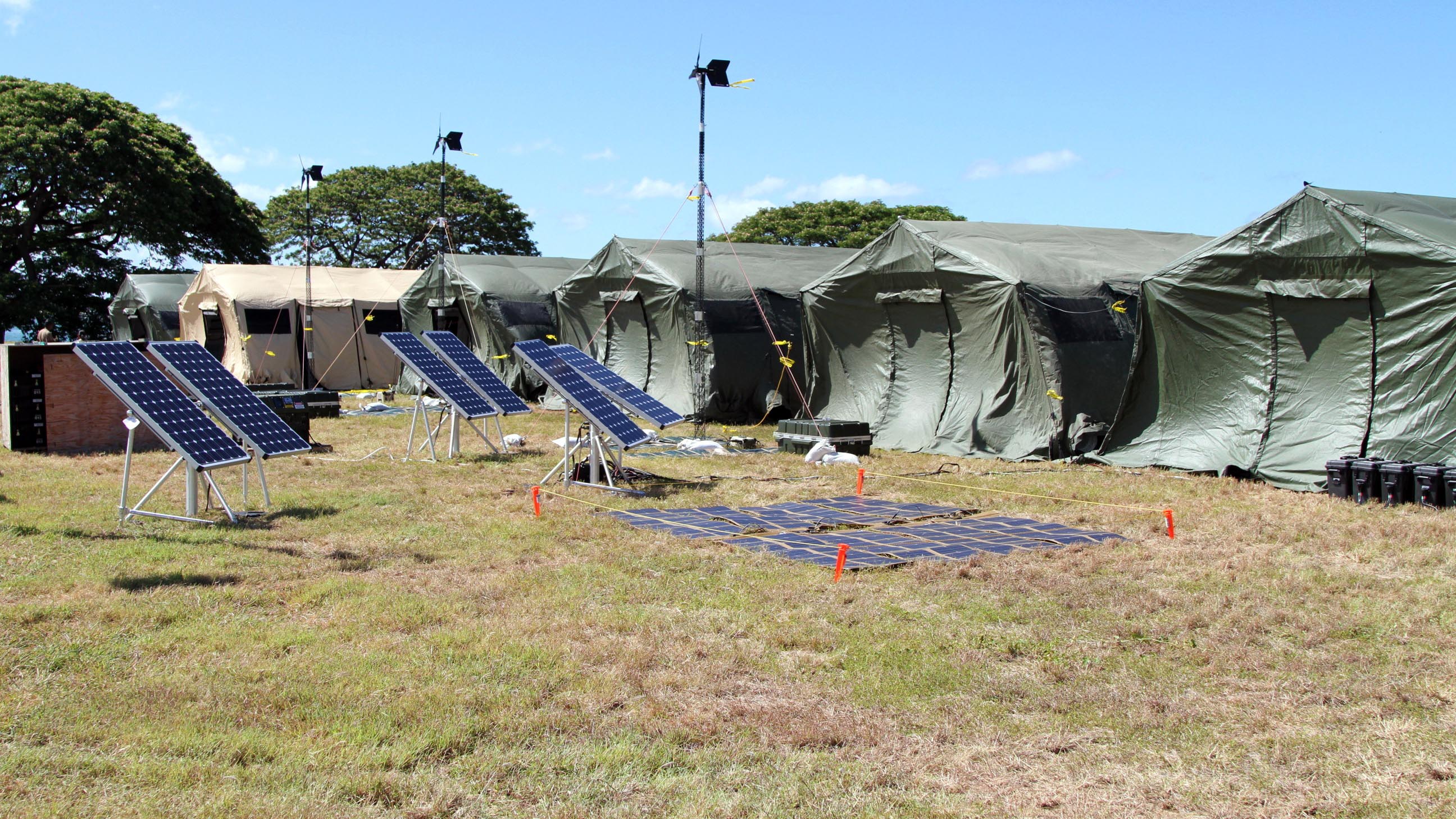 Solar encampment