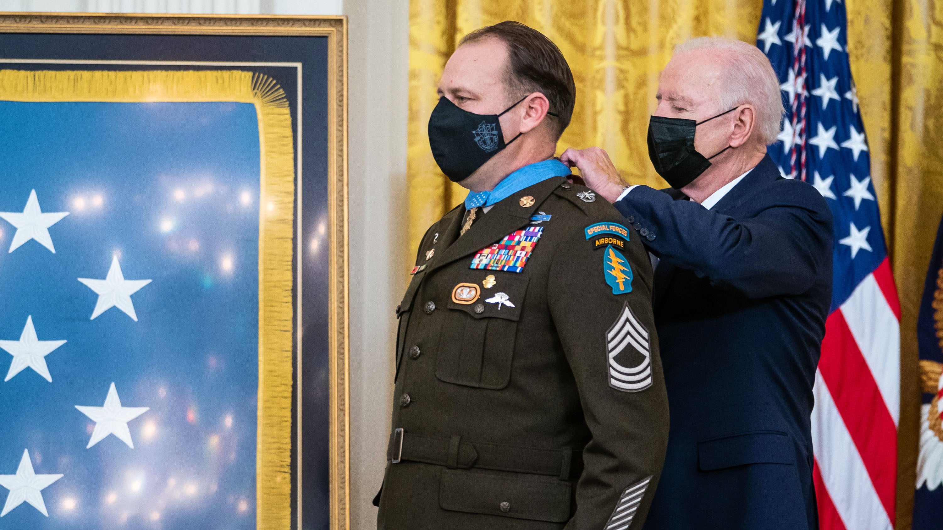 President Biden secures Medal of Honor 