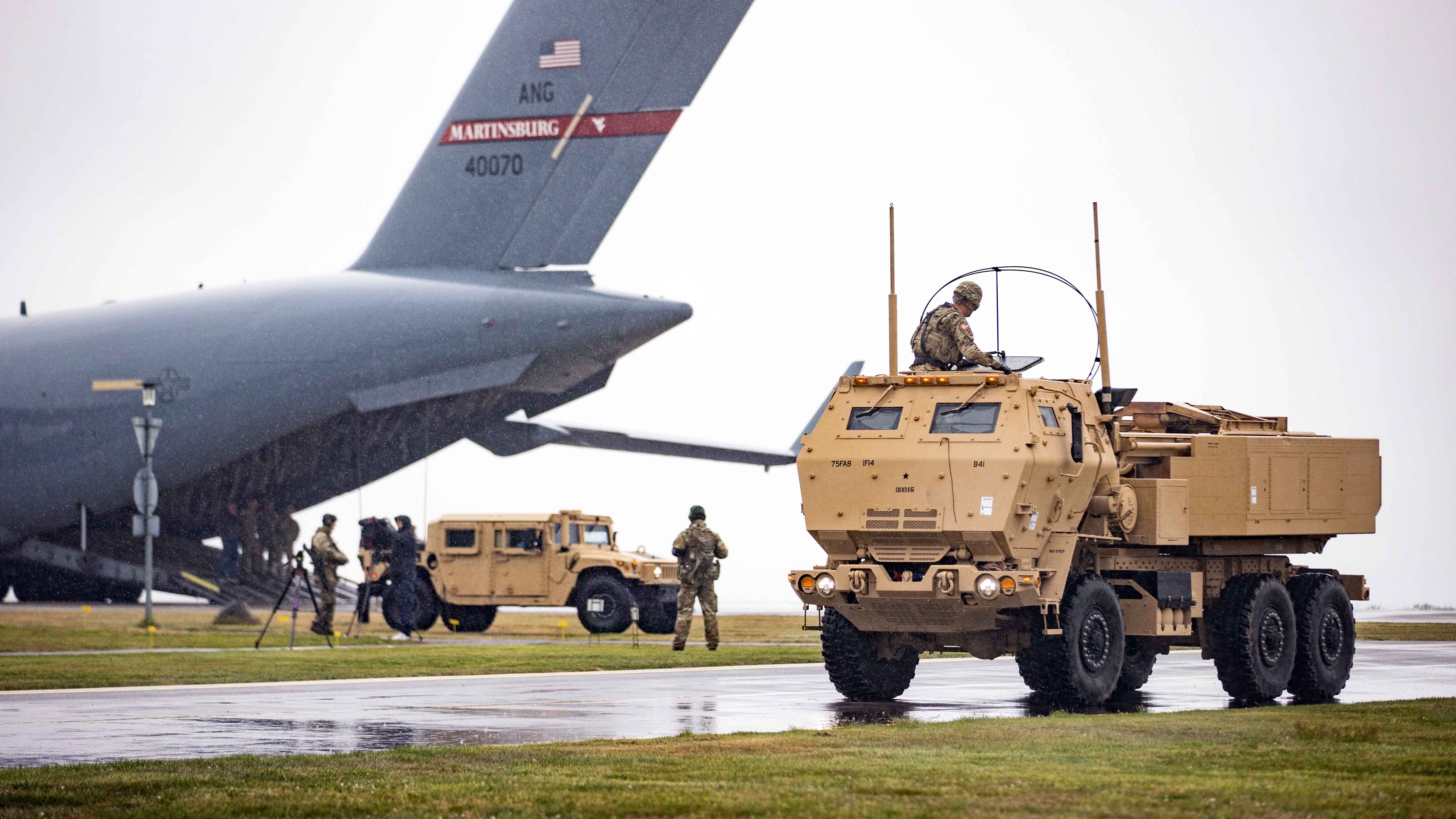 Soldiers and equipment deploy to Europe 