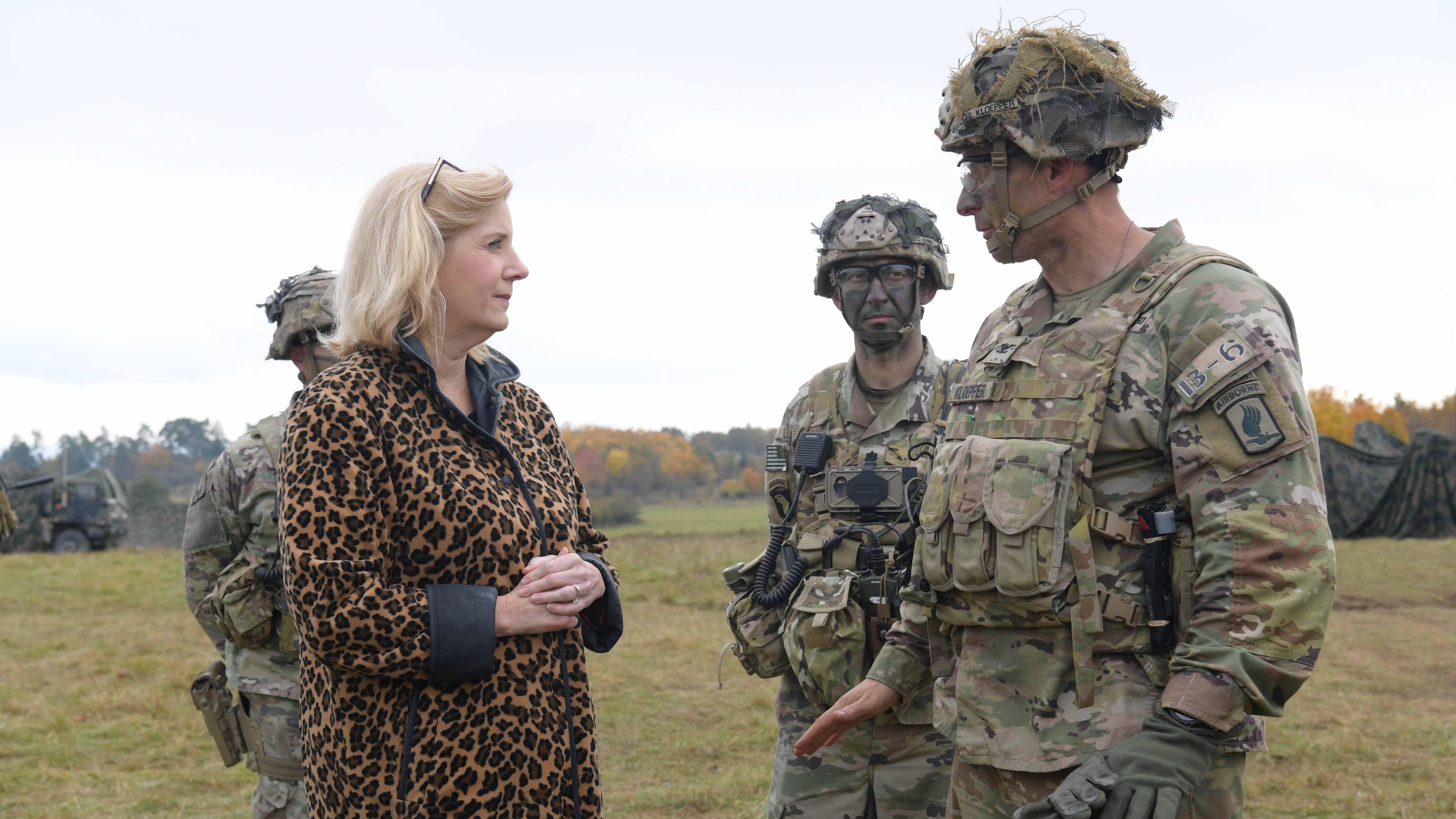 Army Secretary Christine Wormuth visits troops in Europe.
