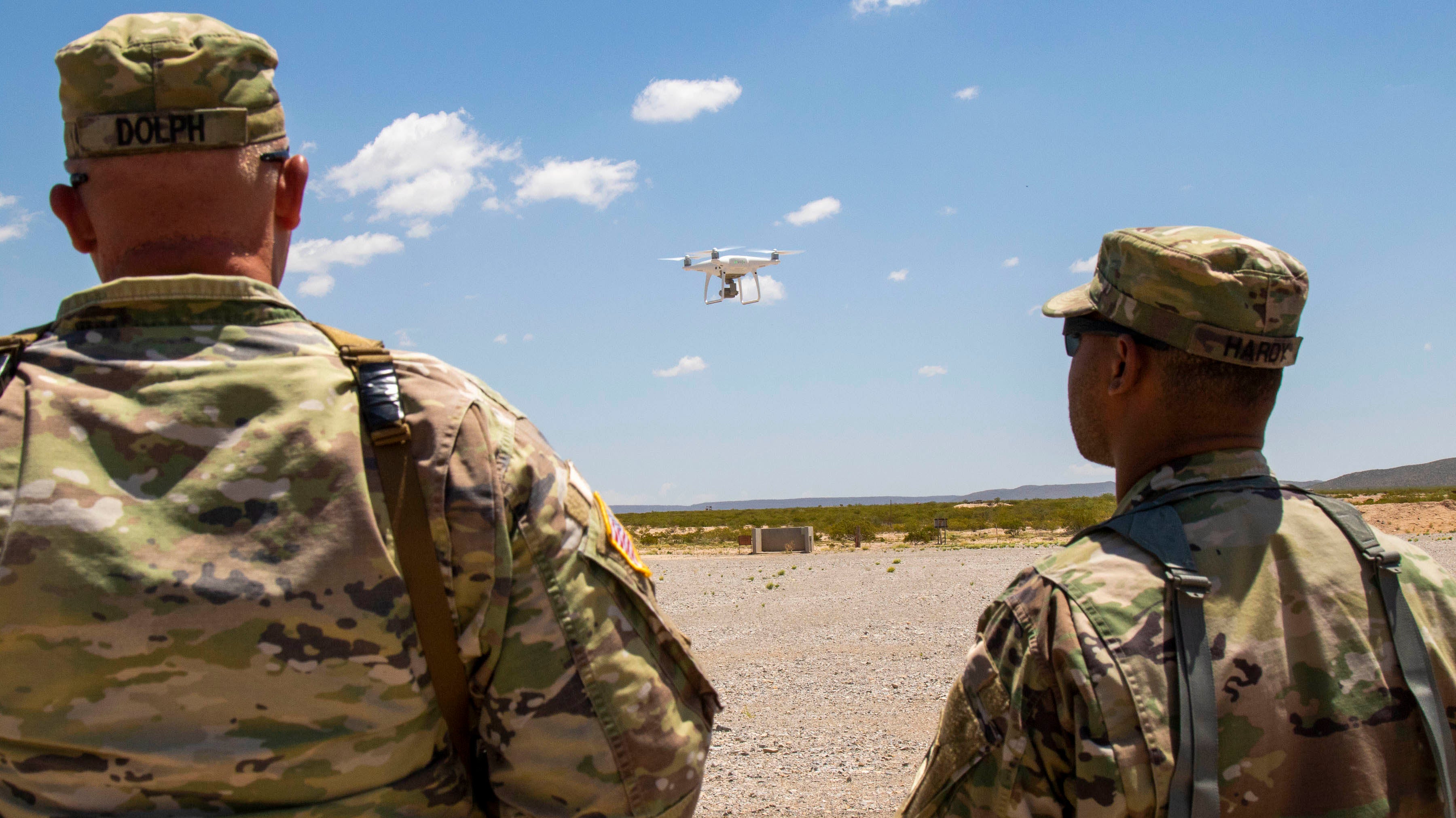 Soldiers test counter-UAS measures