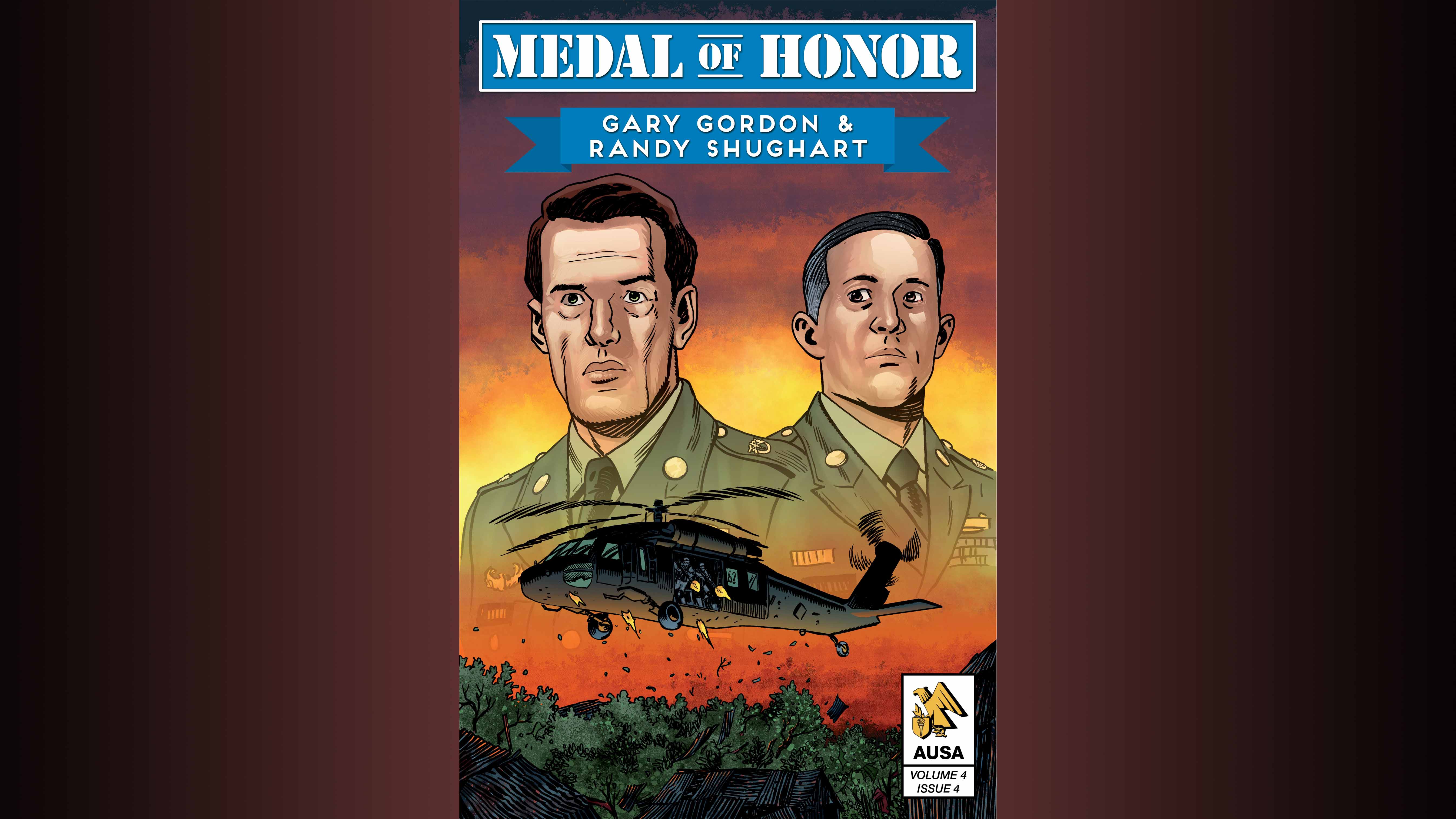 Gordon and Shugart Medal of Honor graphic novel cover