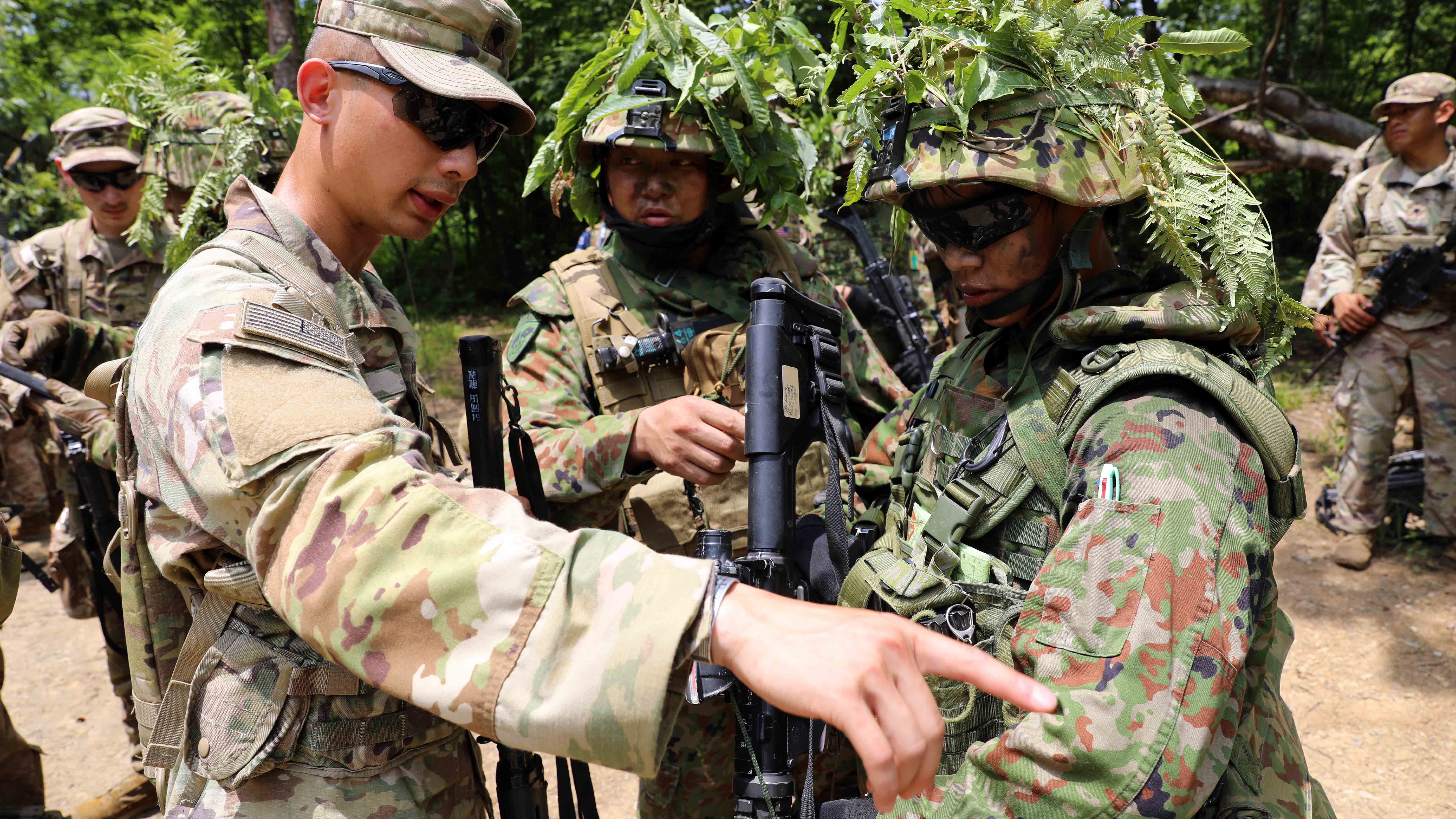 Soldier partnership in the Pacific