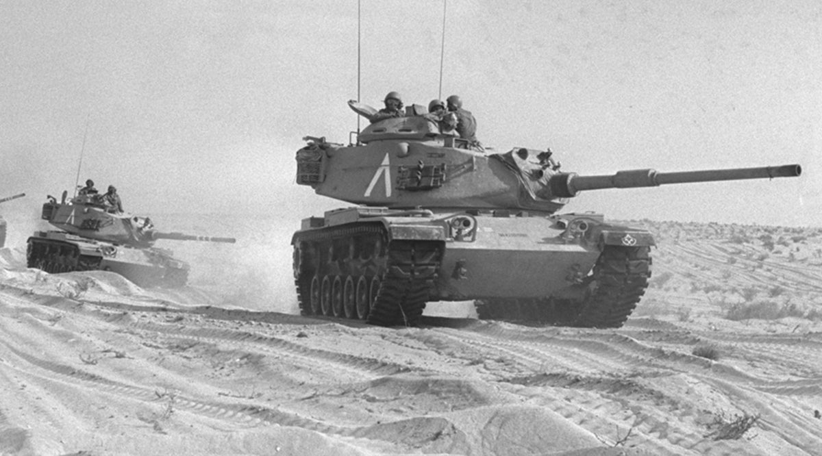 Israeli tanks, 1973