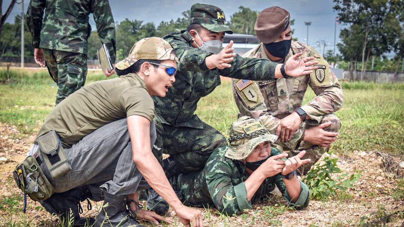 Soldiers training in the Indo-Pacific region