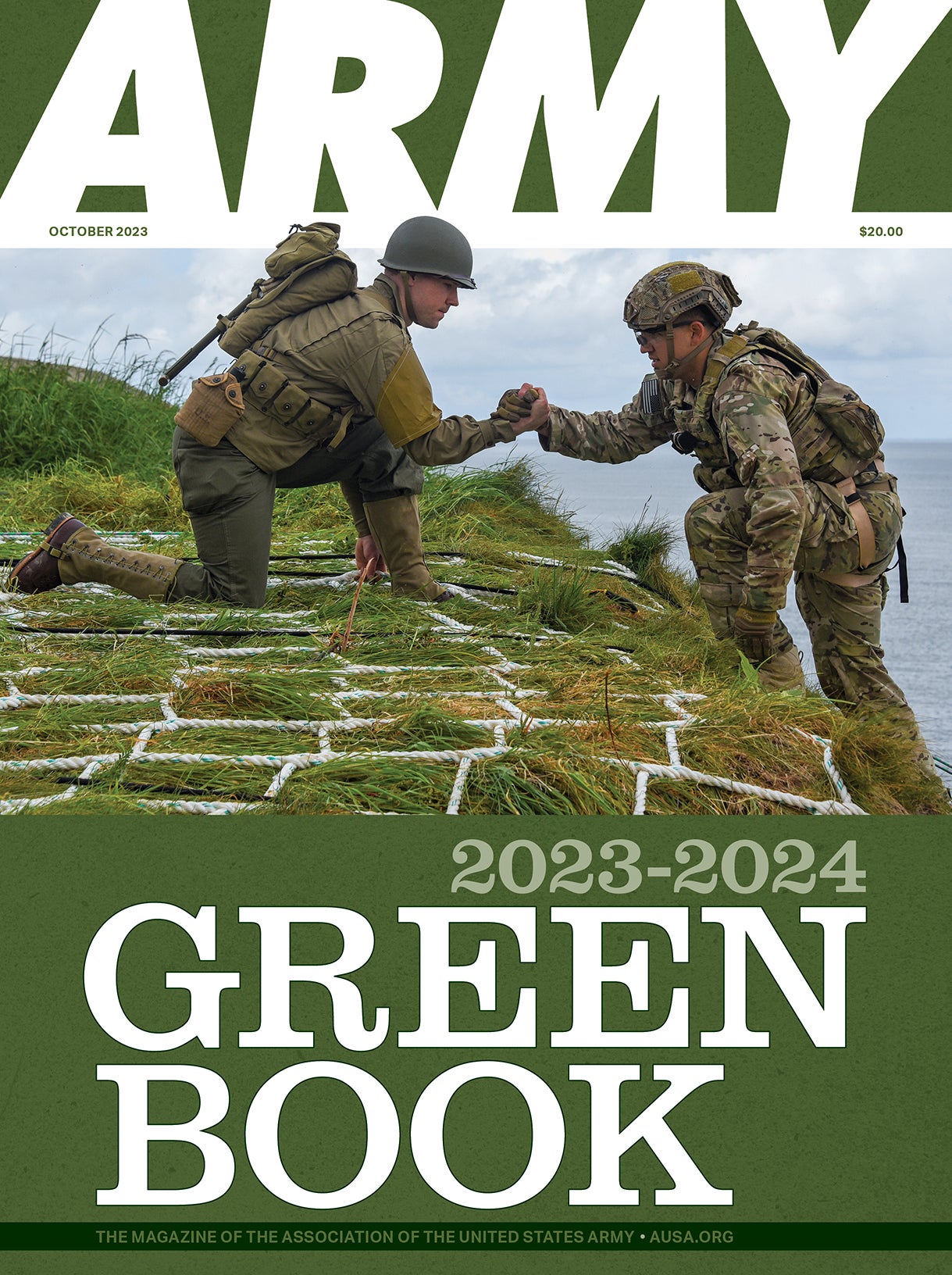 2023-2024 ARMY Green Book Cover