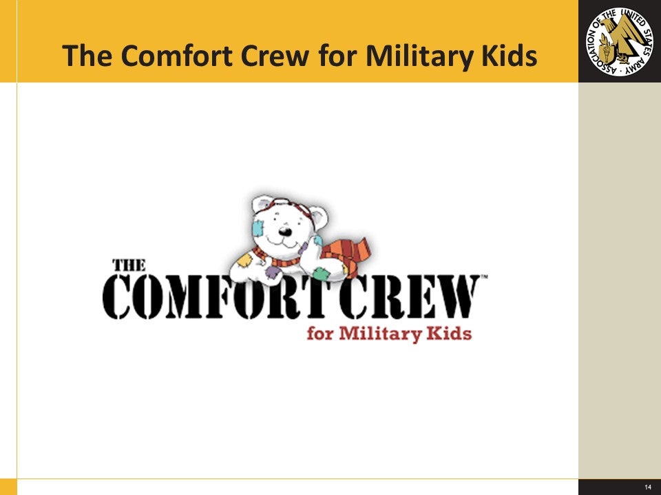 The Comfort Crew for Military Kids