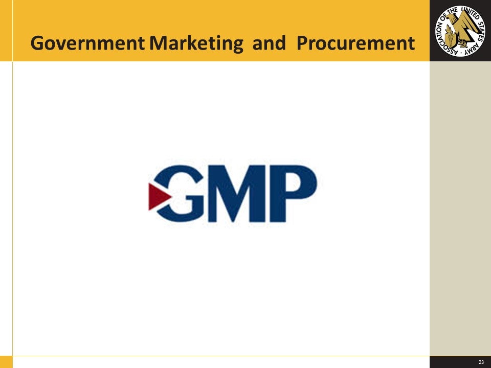 Government Marketing and Procurement