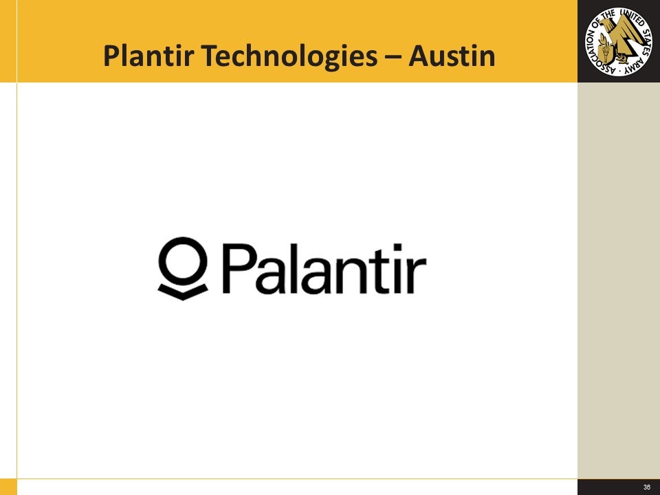 Palantir Technologies - Austin