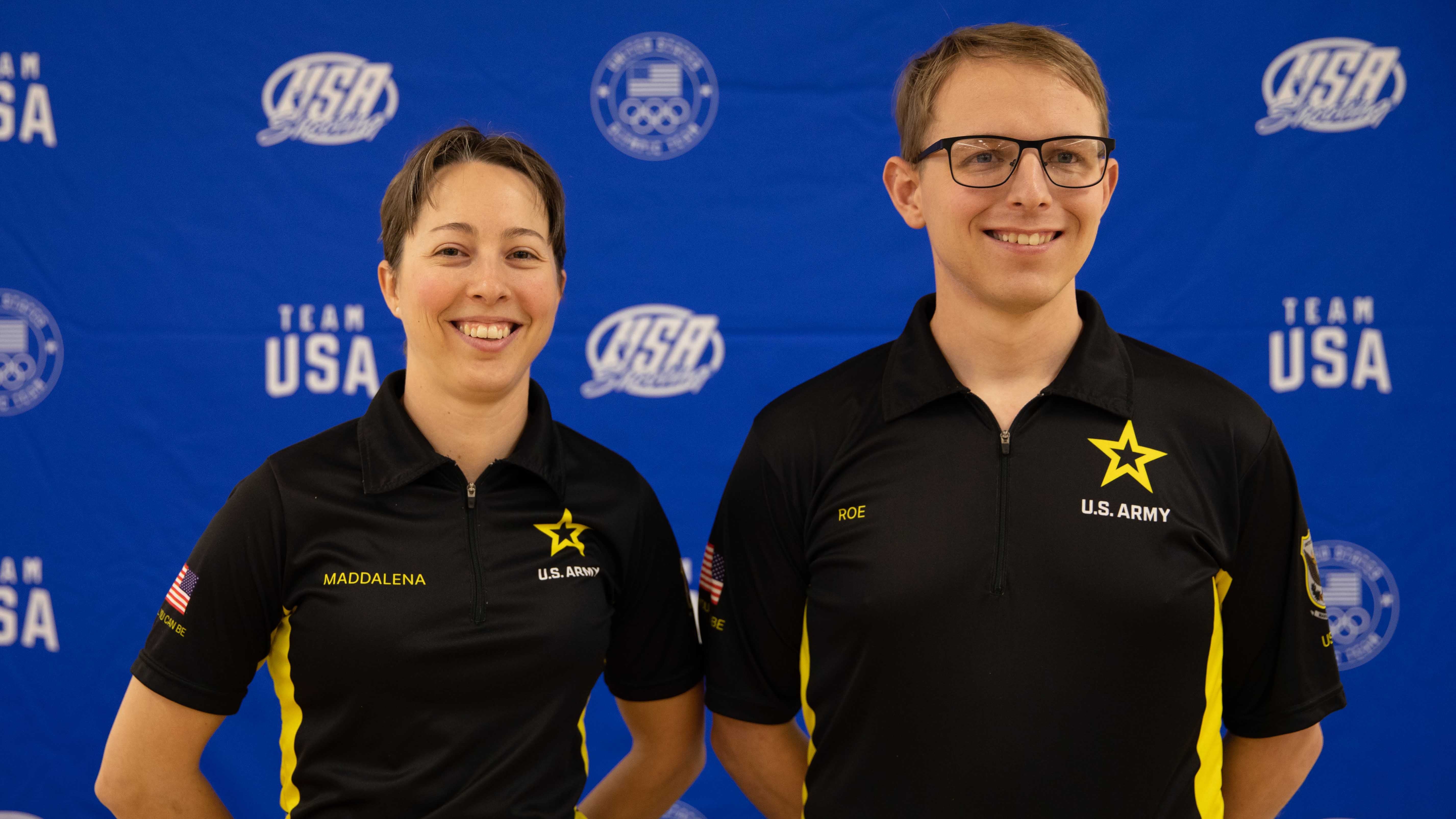 U.S. Army Sergeants Sagen Maddalena and Ivan Roe earned spots on Team USA in the 10m Air Rifle event for the 2024 Paris Olympics after completing USA Shooting’s Air Gun Olympic Trials Part 3 at the Civilian Marksmanship Program (CMP) Judith Legerski Competition Center in Anniston, Alabama, Jan. 5-7, 2024.