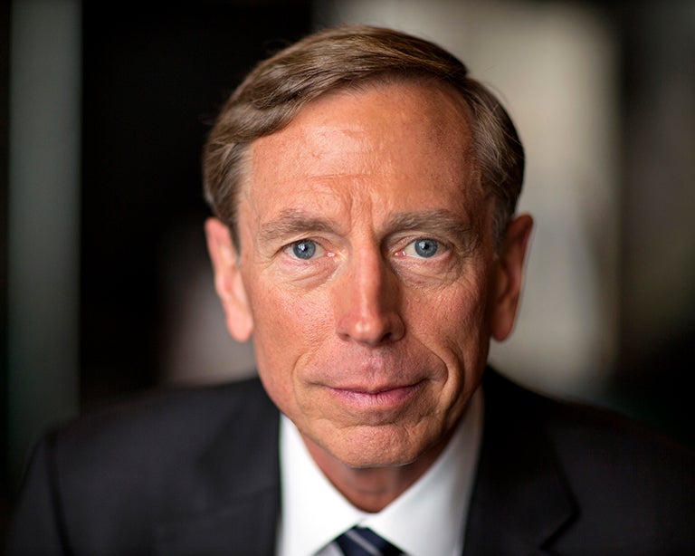 GEN (Ret.) David Petraeus headshot