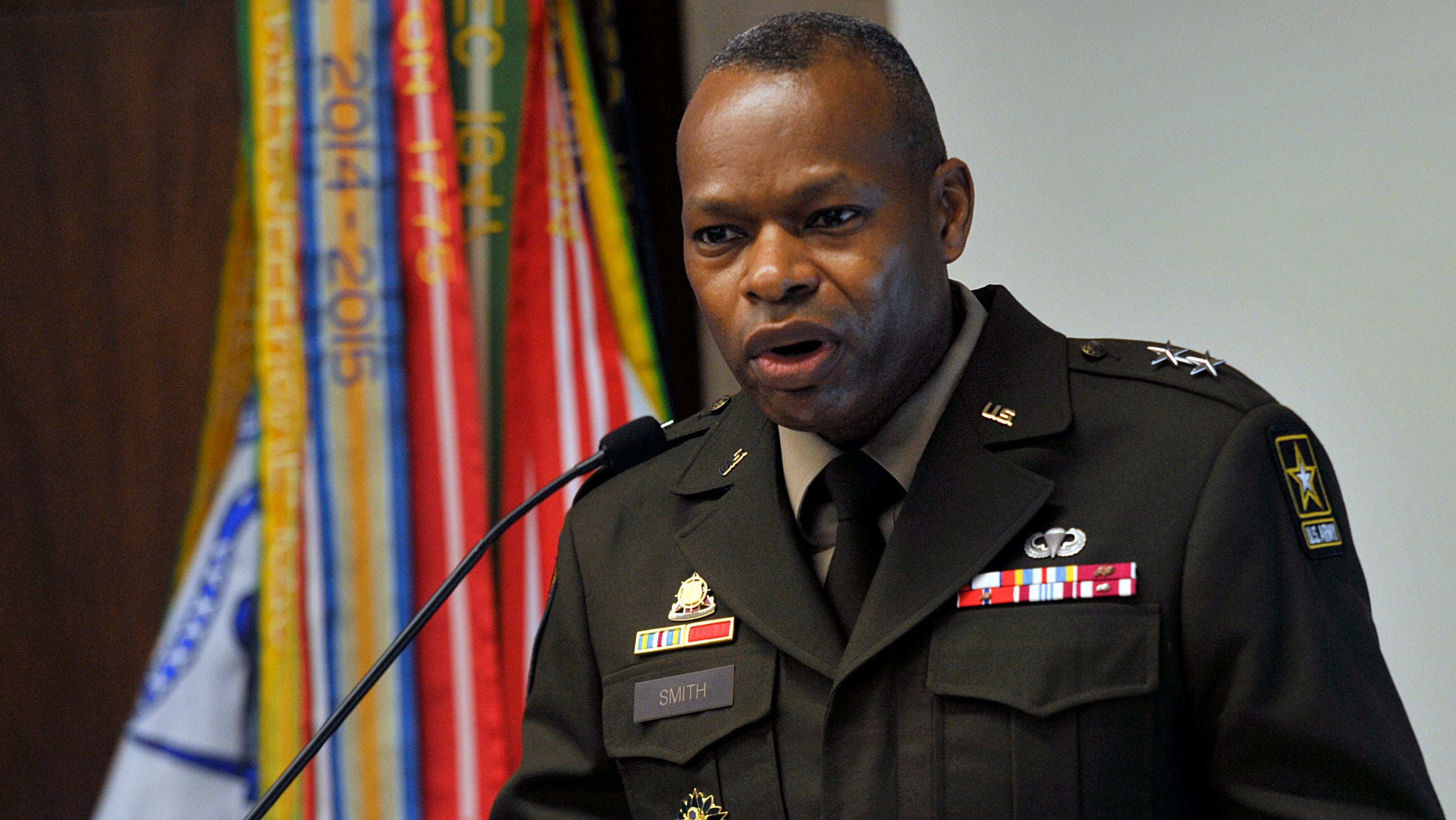 Maj. Gen. James Smith, director of operations for the deputy chief of staff of the Army for logistics, G-4