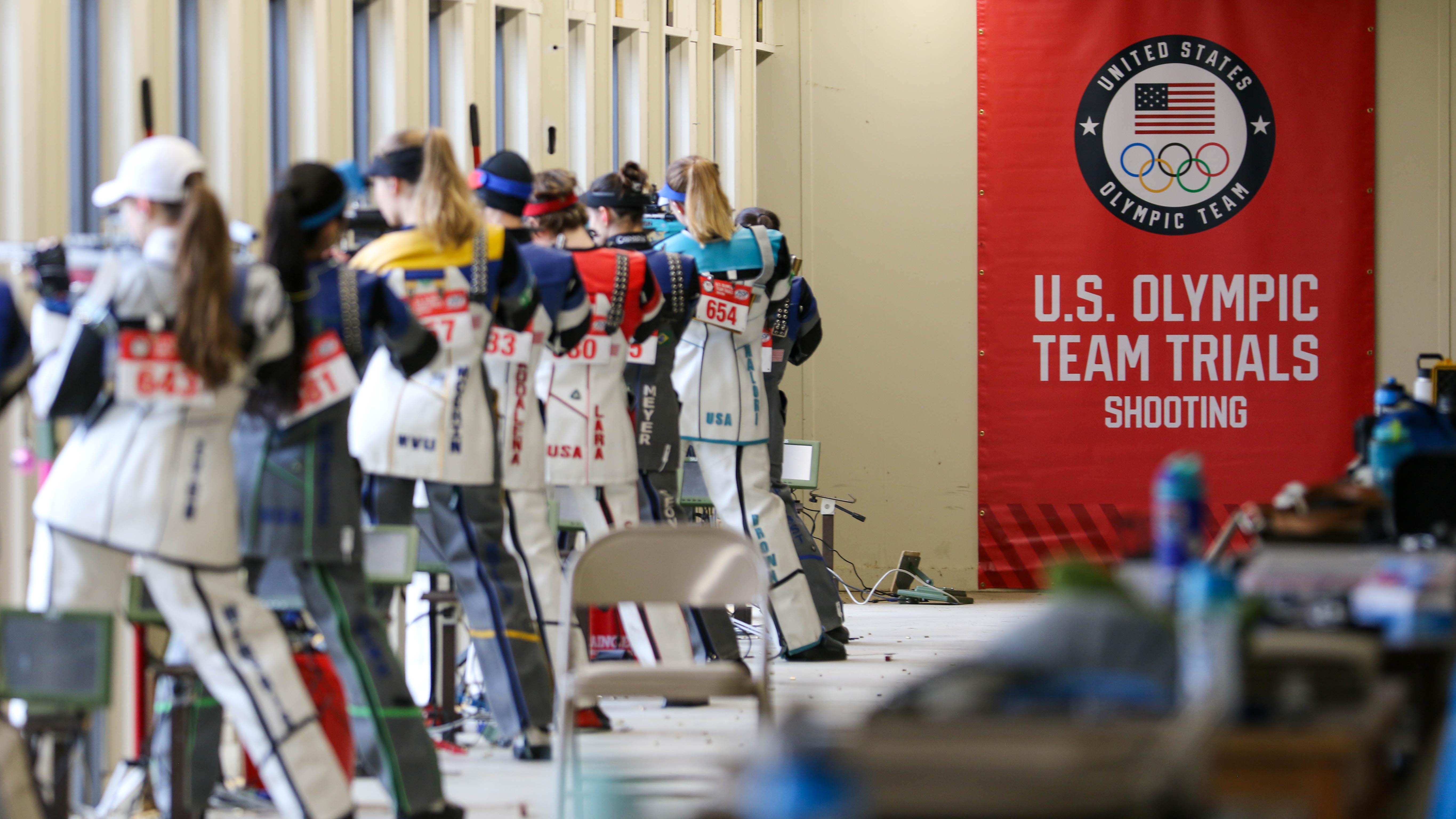 soldiers compete in marksmanship for olympics