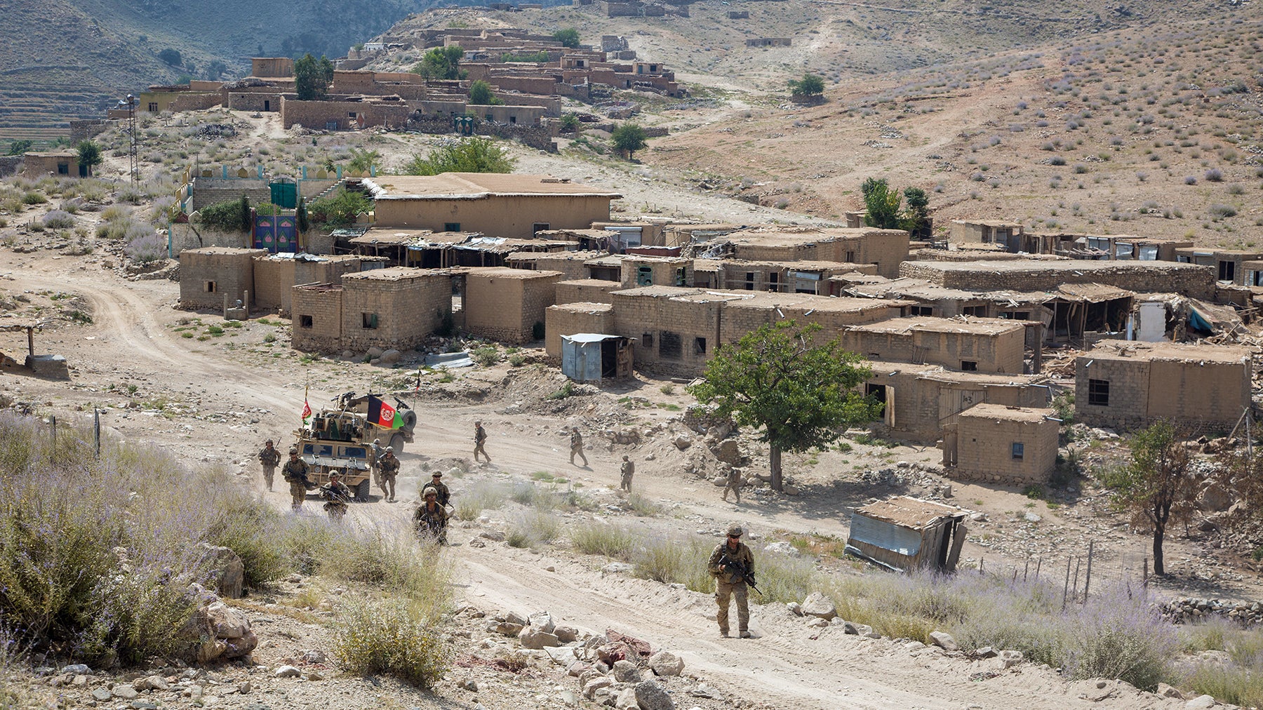 Paratroopers in Afghanistan