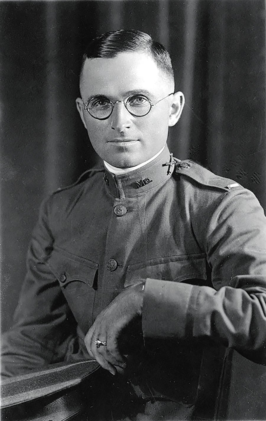 First Lt. Truman in September 1917. (Credit: Wikipedia/Harry S. Truman Library)