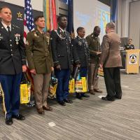 AFC Best Squad Receives Award from AUSA Texas Capital Area Chapter