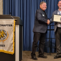 Scott Nolan of Boeing receives Community Partner Award