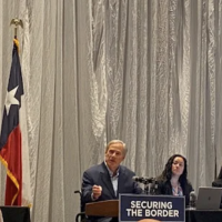 Texas Governor Abbott speaking at NGAT Conference
