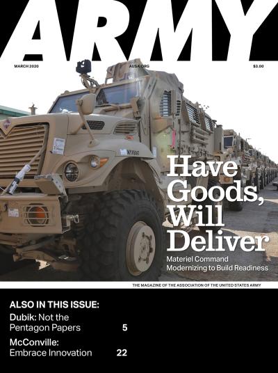 ARMY Magazine Vol. 70, No. 3, March 2020