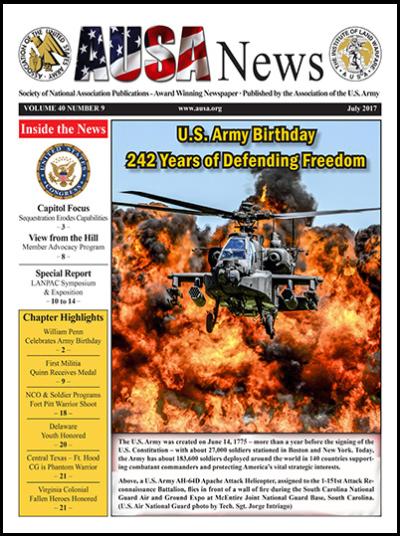 AUSA News July 2017 Cover