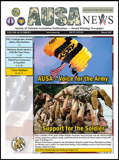 AUSA News March 2017 Cover