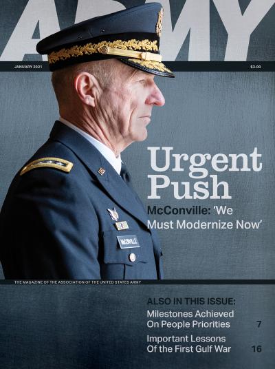 January ARMY Magazine cover