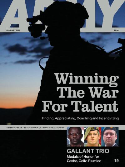 February 2022 ARMY cover