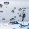 Paratroopers from the 4th Brigade Combat Team (Airborne), 25th Infantry Division, train near Fort Greely, Alaska.