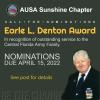Earle L. Denton Award Call for Nominations 2022